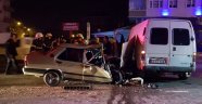 2 aracın karıştığı kazada 1 kişi yaralandı