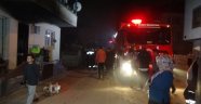 2 katlı evde çıkan yangın paniğe neden oldu