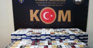 42 bin 800 adet bandrolsüz makaron ele geçirildi