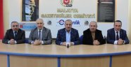 Milletvekili Şahin, Malatya Gazeteciler Cemiyetini Ziyaret Etti