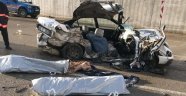 Akçadağ'da feci kaza: 2 ölü 3 yaralı
