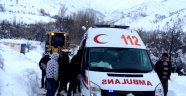 Malatya'da Karda Hasta Kurtarma Operasyonu