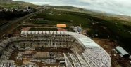Malatya Arena'da İnşaat Çalışmaları Yeniden Başladı