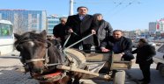 CHP'den At Arabalı Eylem