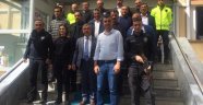 Muhtarlardan Emniyete ziyaret