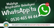 Malatya Büyükşehir Belediyesi, Whatsapp Hattı Kurdu