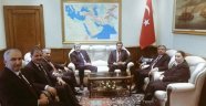 Malatya Heyeti, Bakanları Ziyaret Etti