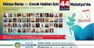  44 Yazar Malatya'ya Geliyor