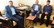 Milletvekili Şahin Ve Başkan Gürkan, Gazi Kara'yı Ziyaret Etti