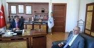 Ömer Tuğrul İnançer, Başkan Çakır'ı ziyaret etti