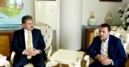 AK Parti Gençlik Kolları Genel Başkanı Ecertaş'tan Başkan Çakır'a ziyaret
