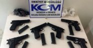 Malatya'da çok sayıda silah ele geçirildi