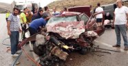 Darende'de feci kaza: 1 ölü 7 yaralı
