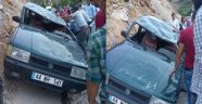 Malatya'da Otomobil takla attı : 4 yaralı