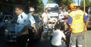 İnönü Caddesi'nde kaza: 1 yaralı