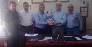 Esnaf odası başkanından ilçe tarım müdürüne ziyaret