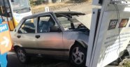 Akçadağ'da trafik kazası: 1 yaralı