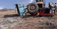 Malatya'da traktör devrildi: 2 yaralı