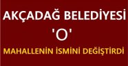 Akçadağ Belediyesinden Tarihi Adım