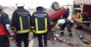 Otomobil Takla Attı: 1 Yaralı