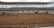 Malatya Arena'da zemin drenaj çalışmaları tamamlandı