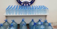 Malatya'da bin litre sahte içki ele geçirildi