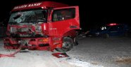 Tankerle kamyon çarpıştı: 1 ölü