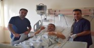 İş adamı Güde'ye anjiyo yapıldı
