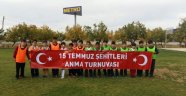 15 Temmuz şehitleri Malatya'da düzenlenen futbol turnuvası ile anıldı