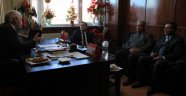 Rektör Kızılay'dan MHP İl Başkanı Erdem'e ziyaret