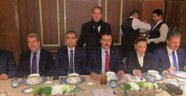 Vali Toprak ve Bakan Tüfenkci Malatyalı iş adamlarıyla bir araya geldi