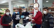 Arapgir'de maske dağıtımı yapıldı