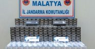 Malatya'da 4 bin 440 paket kaçak sigara ele geçirildi