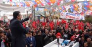 AK Parti iki ilçede miting yaptı