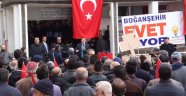 AK Parti referandum çalışmalarını Doğanşehir'de sürdürdü
