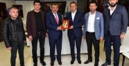 Mim-Der Başkanı Kırteke Başkan Gürkanı Ziyaret etti