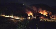 Arapgir'de dağlık alanda örtü yangını