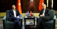 Erdoğan, Yunanistan Başbakanı Çipras'ı kabul etti