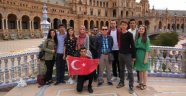 Öğrenciler Avrupa stajını tamamladı