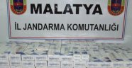 Akçadağ'da 2.300 paket kaçak sigara ele geçirildi