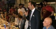 Evkur Yeni Malatyaspor başkanı Adil Gevrek, taraftarın iftarına katıldı