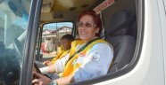 4 çocuk annesi ambulans şoförünün başarısı