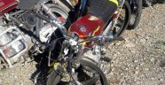 Motosiklet takla attı: 1 yaralı