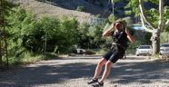 Arapgir'de zipline keyfi