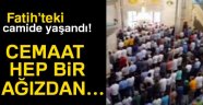 Cuma namazında hep birlikte İstiklal Marşını okudular