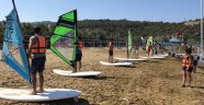 İnönü Üniversitesi öğrencileri Kuşadası'nda su sporları eğitimi aldı