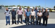  Minibüsçüler eylem yaptı