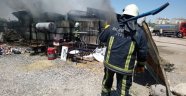 Hurdacılar Sitesinde yangın