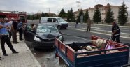 Otomobil çapa motoruna çarptı: 1 yaralı
