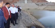 Tüfenkci Çat Barajında inceleme yaptı